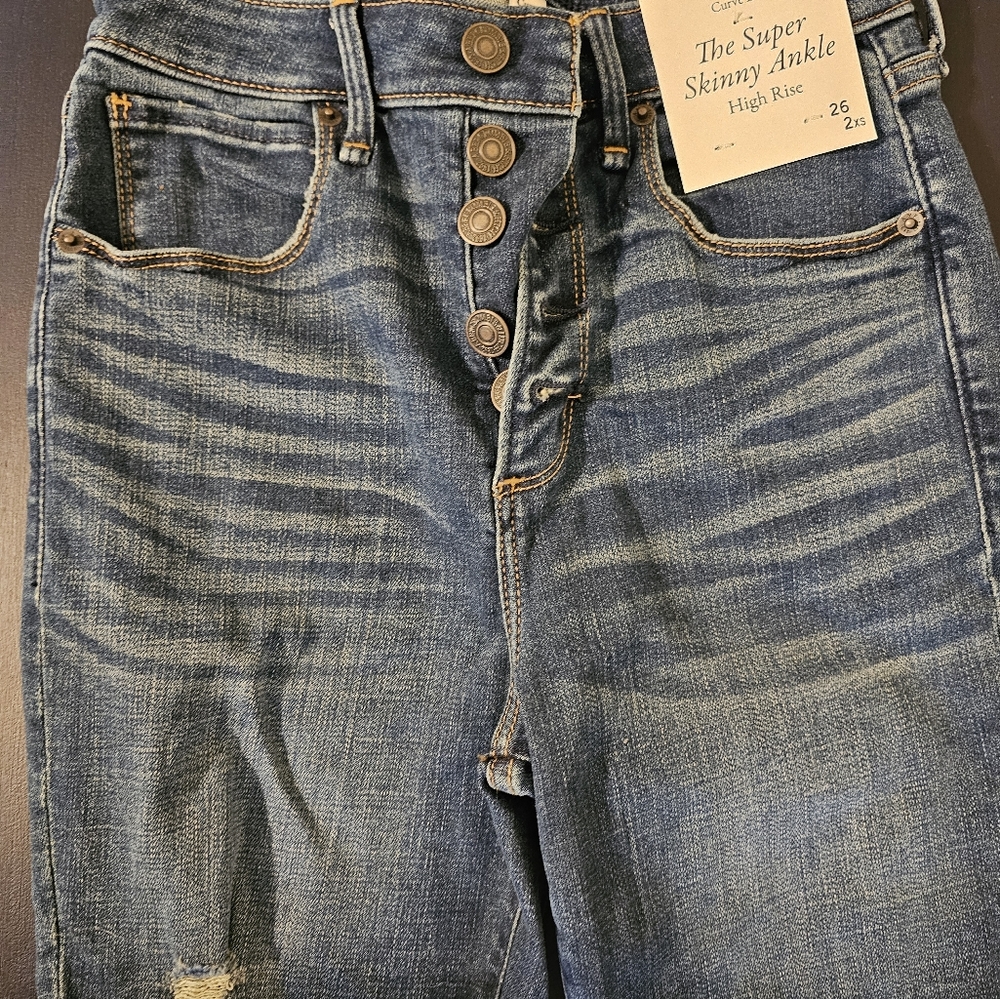 Abercrombie Skinny Jeans 26 x-short